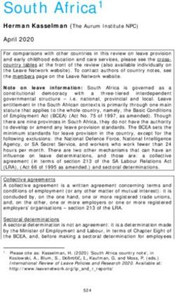 SOUTH AFRICA1 - LEAVE NETWORK