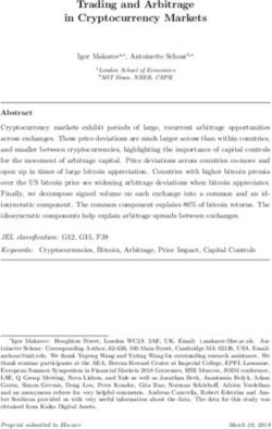 Trading and Arbitrage in Cryptocurrency Markets - personal.lse.ac.uk.