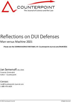 Reflections on DUI Defenses - Man versus Machine 2021 - The Journal of ...