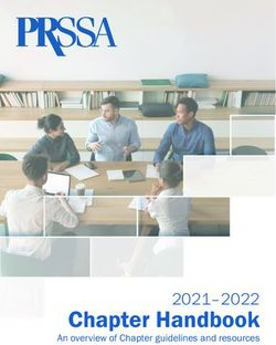 Chapter Handbook 2021-2022 - An overview of Chapter guidelines and ...
