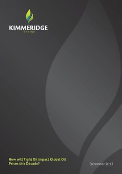 How will Tight Oil Impact Global Oil Prices this Decade? - December 2012