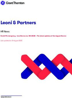Leoni & Partners HR News - Covid-19 emergency - Law Decree no. 104/2020 - The latest updates of the August Decree - Bernoni Grant Thornton