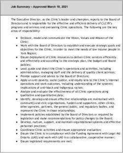 Job Summary - Approved March 18, 2021