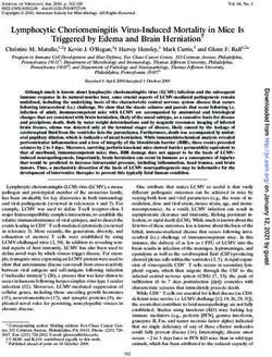 Lymphocytic Choriomeningitis Virus-Induced Mortality in Mice Is