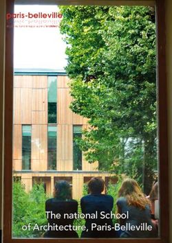 The national School of Architecture, Paris-Belleville - ENSAPB