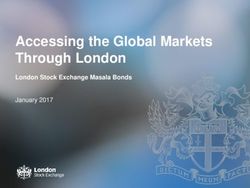 Accessing the Global Markets Through London - London Stock Exchange Masala Bonds January 2017 - The London Stock Exchange ...