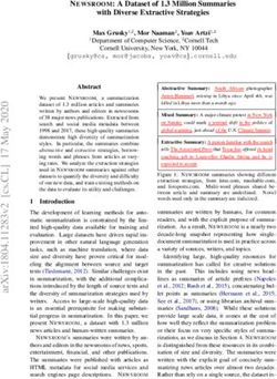 With Diverse Extractive Strategies - NEWSROOM: A Dataset of 1.3 Million Summaries