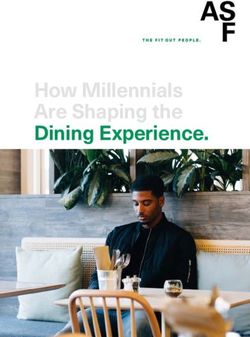 How Millennials Are Shaping the Dining Experience - ASF Fit Out