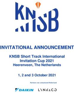 INVITATIONAL ANNOUNCEMENT - KNSB Short Track International Invitation Cup 2021 Heerenveen, The Netherlands - Schaatsen.nl
