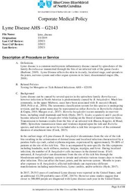 Corporate Medical Policy - Blue Cross NC