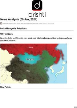 News Analysis (09 Jan, 2021) - Drishti IAS