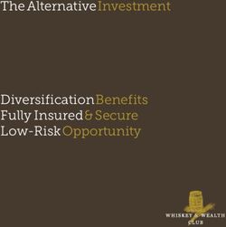 The Alternative Investment Diversification Benefits Fully Insured & Secure Low-Risk Opportunity