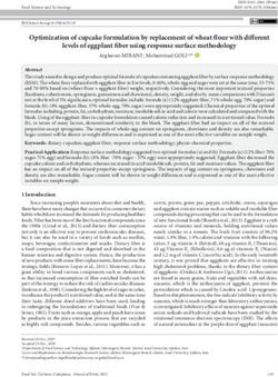 Optimization of cupcake formulation by replacement of wheat flour with different levels of eggplant fiber using response surface methodology - SciELO