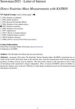 Snowmass2021 - Letter of Interest - Direct Neutrino-Mass Measurements with KATRIN