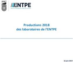 Productions 2018 des laboratoires de l'ENTPE
