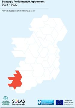 Strategic Performance Agreement 2018 2020 - Kerry Education and Training Board - learning works - Solas