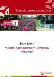 2015-2022 South Burnett - Waste Management Strategy - South Burnett Regional ...