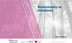 Bioeconomy in Catalonia - Sector Report - Catalonia Trade & Investment