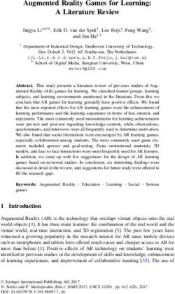Augmented Reality Games for Learning: A Literature Review - Jun HU :: HU, Jun