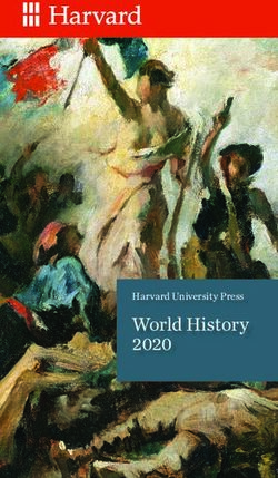 World History 2020 - Harvard University Press