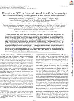 Disruption of CK2 in Embryonic Neural Stem Cells Compromises Proliferation and Oligodendrogenesis in the Mouse Telencephalon䌤