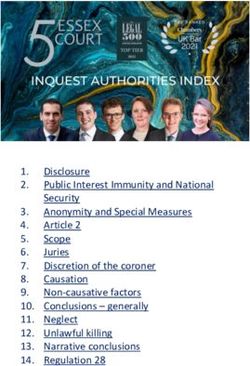 Disclosure 2 - 5 Essex Court