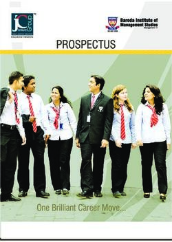 One Brilliant Career Move - Baroda Institute of Management ...