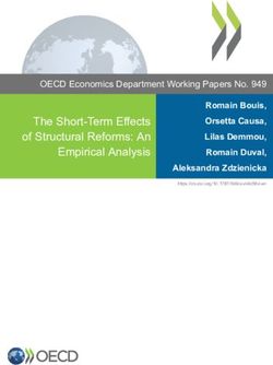 The Short-Term Effects of Structural Reforms: An Empirical Analysis - Romain Bouis, Orsetta Causa, Lilas Demmou, Romain Duval, Aleksandra ...