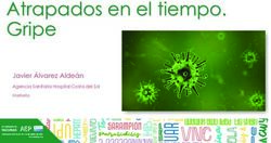 Atrapados en el tiempo. Gripe - Javier &Aacute;lvarez Alde&aacute;n Agencia Sanitaria Hospital Costa del Sol - Comit&eacute; Asesor de Vacunas