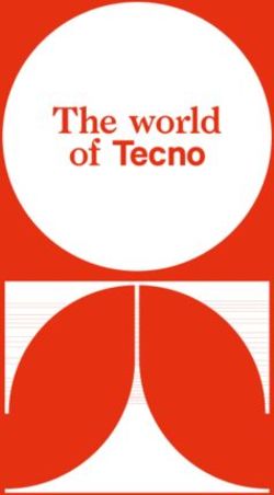 THE WORLD OF TECNO - TECNO SPA