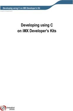 Developing using C on iMX Developer's Kits - Developing using C on iMX Developer's Kit - Embedded Artists