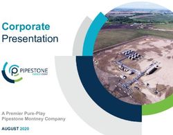 Corporate Presentation - A Premier Pure-Play Pipestone Montney Company - Pipestone Energy Corp