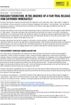 RUSSIAN FEDERATION: IN THE ABSENCE OF A FAIR TRIAL RELEASE IVAN SAFRONOV IMMEDIATELY