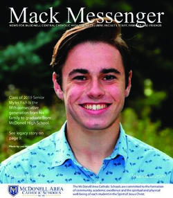 MACK MESSENGER - MCDONELL AREA CATHOLIC ...