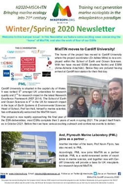 MIXITIN MOVES TO CARDIFF UNIVERSITY! - MIXOTROPHS?!