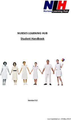 NURSES LEARNING HUB Student Handbook - Version 9.0