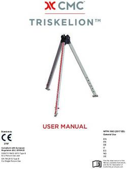 TRISKELION - USER MANUAL - CMC Rescue