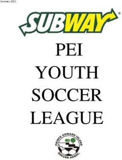 PEI YOUTH SOCCER LEAGUE - RAMP InterActive