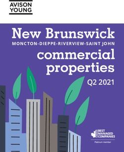New Brunswick commercial properties - Q2 2021 MONCTON-DIEPPE-RIVERVIEW-SAINT JOHN - Avison Young