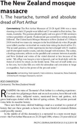 The New Zealand mosque massacre - The heartache, turmoil and absolute dread of Port Arthur