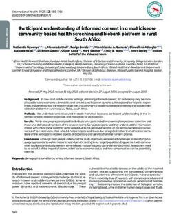 Participant understanding of informed consent in a multidisease community-based health screening and biobank platform in rural South Africa