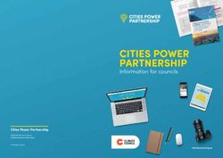 CITIES POWER PARTNERSHIP - Information for councils - Cities Power Partnership