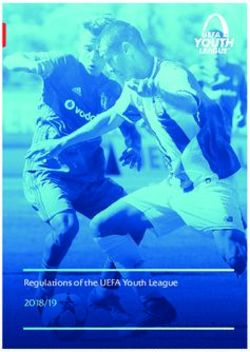 Regulations of the UEFA Youth League 2018/19 - UEFA.com
