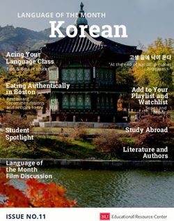 Korean - Boston University