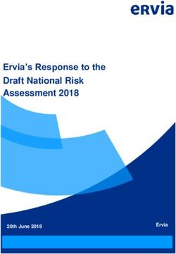 Ervia's Response to the Draft National Risk Assessment 2018 - Ervia