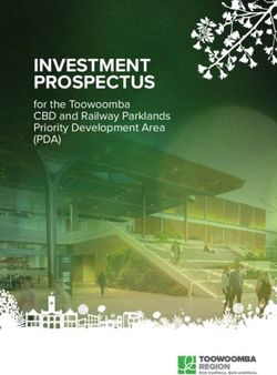 INVESTMENT PROSPECTUS - for the Toowoomba CBD and Railway Parklands Priority Development Area (PDA) - TSBE