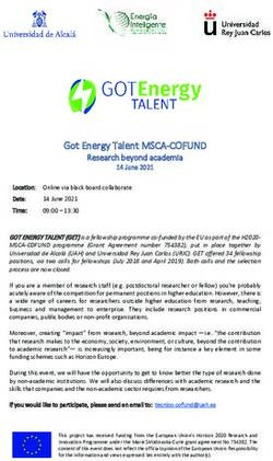 Got Energy Talent MSCA-COFUND - Research beyond academia