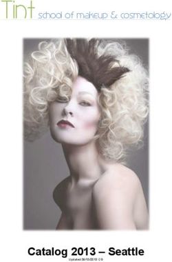 Catalog 2013 - Seattle - Tint school of makeup & cosmetology
