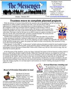 Trustees move to complete planned projects - Virden First Baptist Church