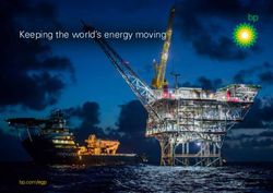 Keeping the world's energy moving - bp.com/egp